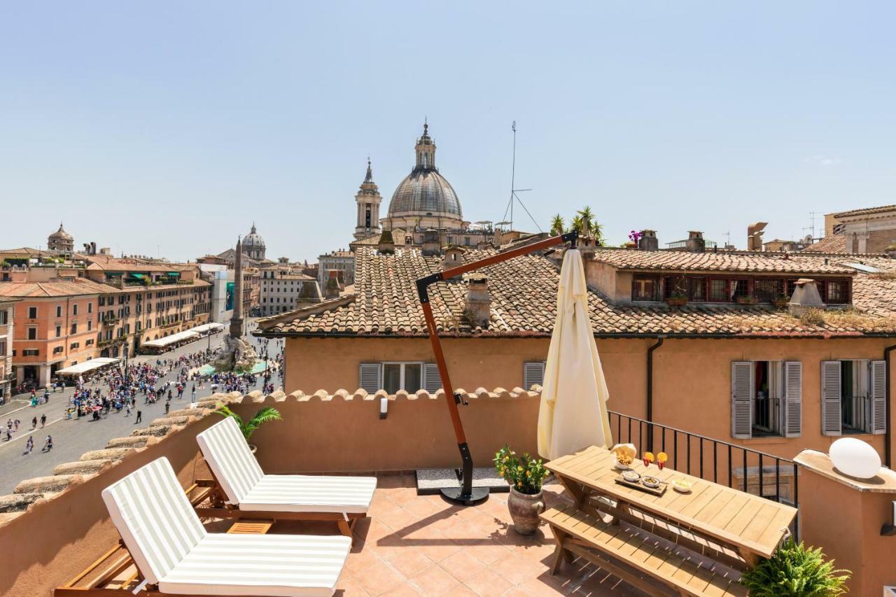 Presidential Penthouse Navona Apartment Rome Luaran gambar