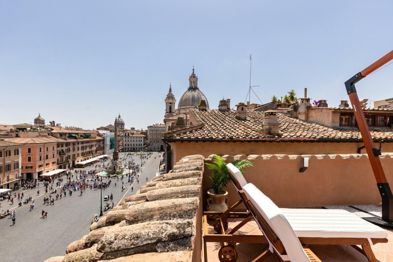 Presidential Penthouse Navona Apartment Rome Luaran gambar