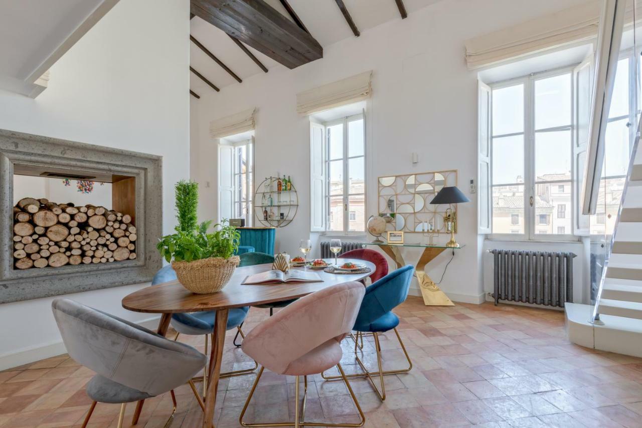 Presidential Penthouse Navona Apartment Rome Luaran gambar