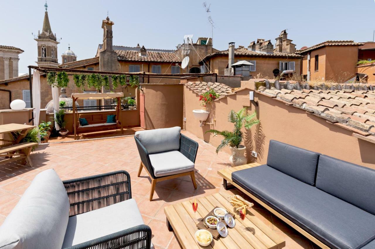 Presidential Penthouse Navona Apartment Rome Luaran gambar