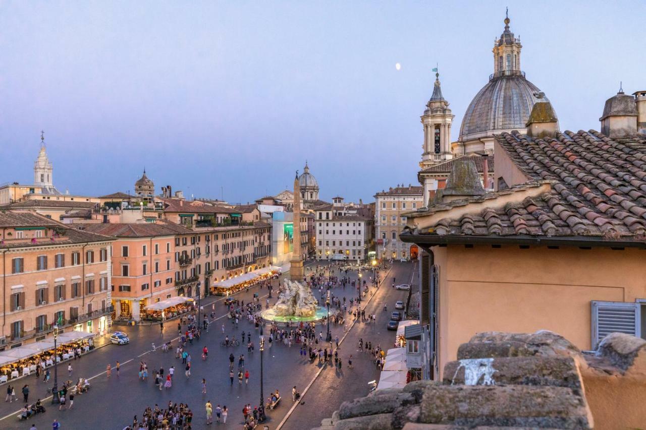 Presidential Penthouse Navona Apartment Rome Luaran gambar