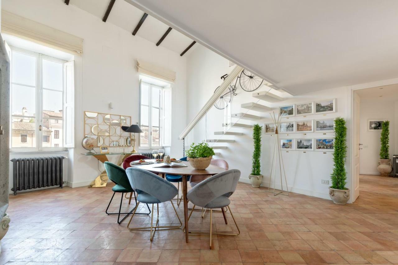 Presidential Penthouse Navona Apartment Rome Luaran gambar