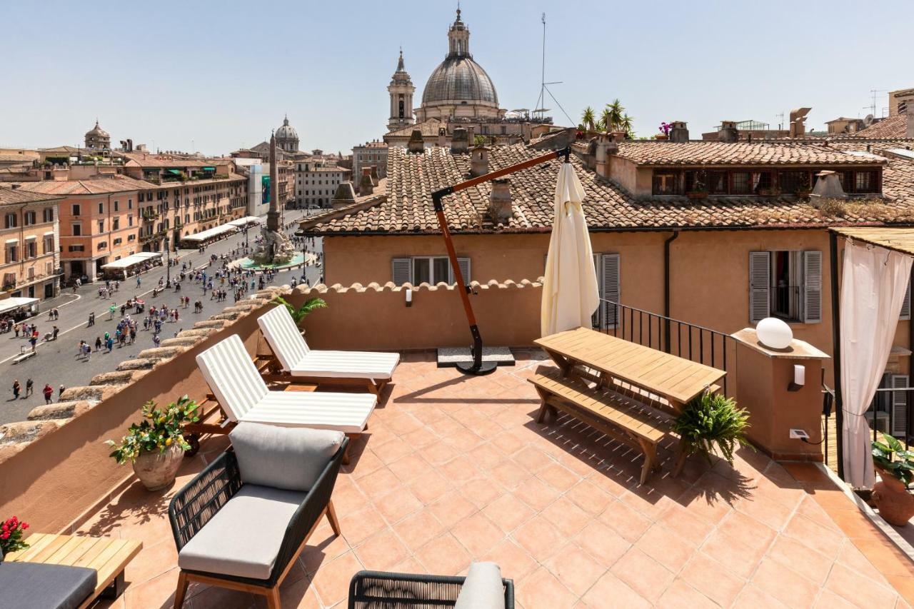 Presidential Penthouse Navona Apartment Rome Luaran gambar